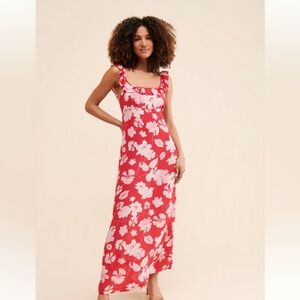 Lily & Lionel Anthropologie maxi dress size 10